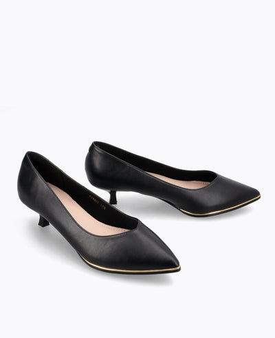 Sophie Heel Pumps - Black