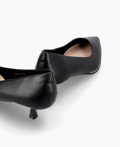 Sophie Heel Pumps - Black