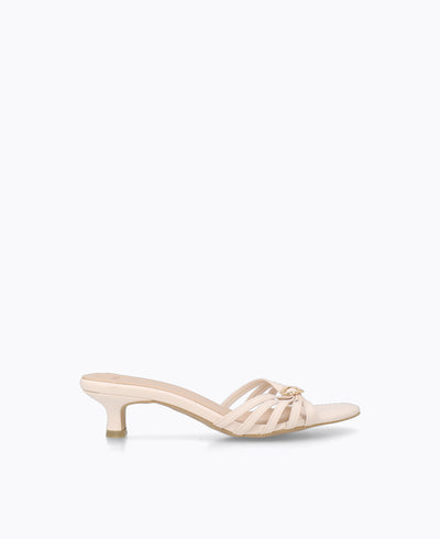 Vivian Heel Sandals - Beige