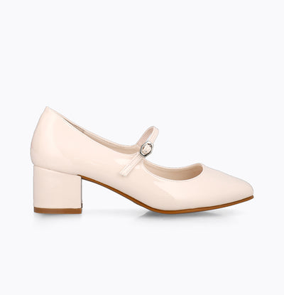 Doreen Mary Janes - Beige