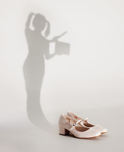 Doreen Mary Janes - Beige