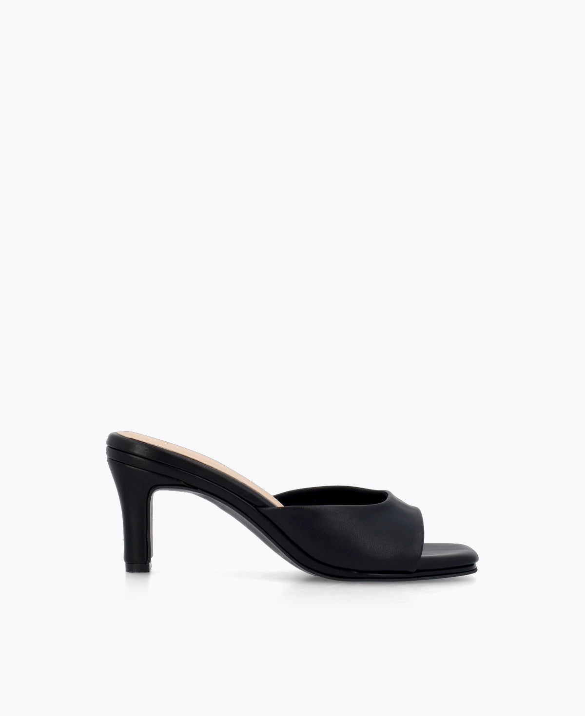 Anya Block Heel Sandals - Black