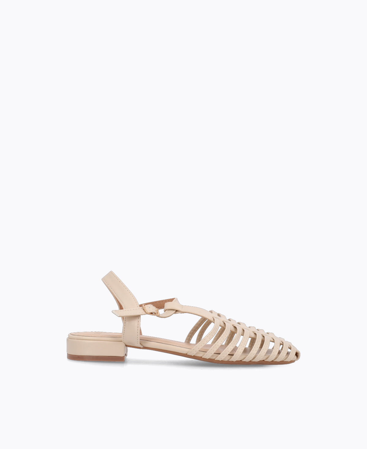 Bernice Flat Sandals - Beige