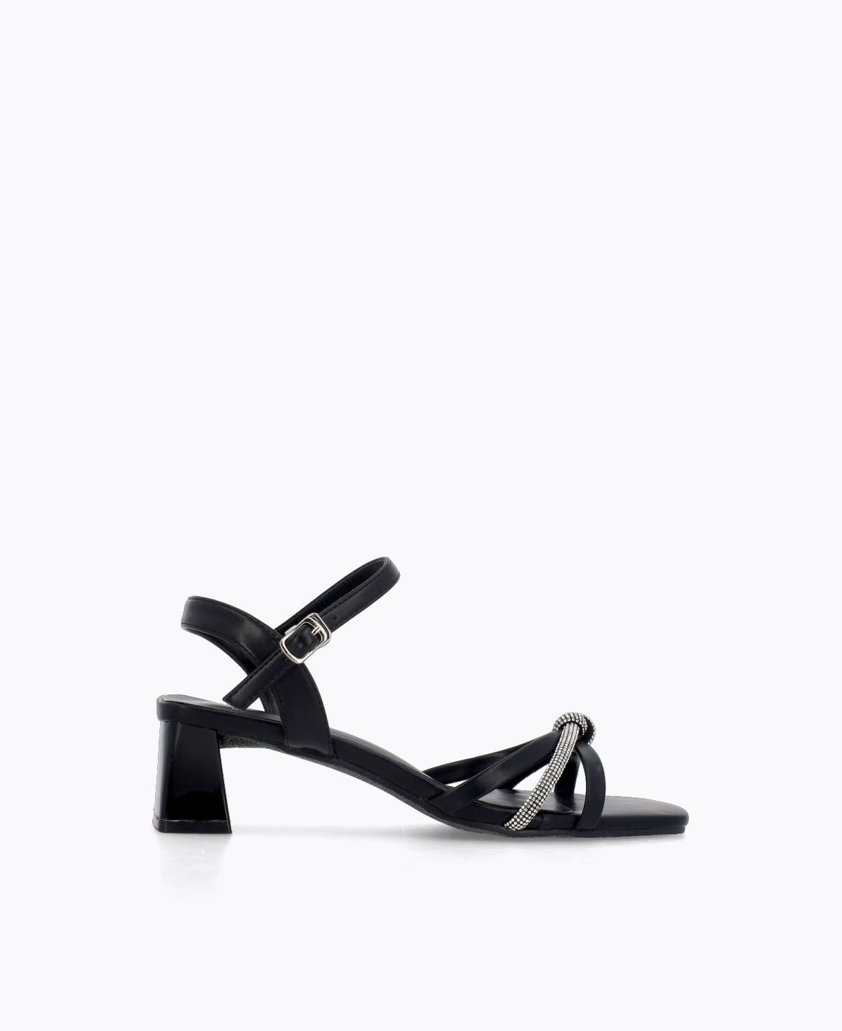 Tyra Heel Sandals - Black