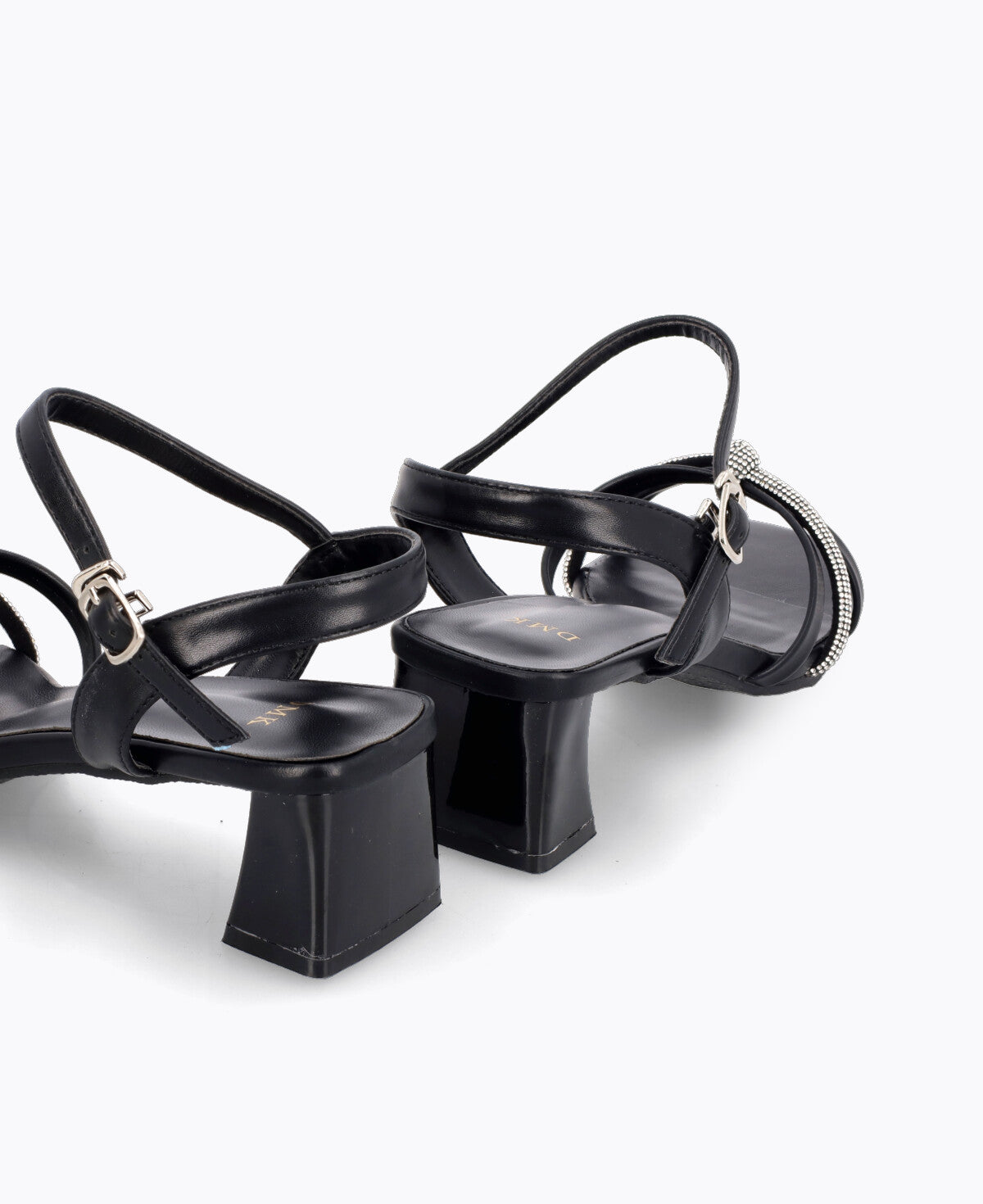 Tyra Heel Sandals - Black